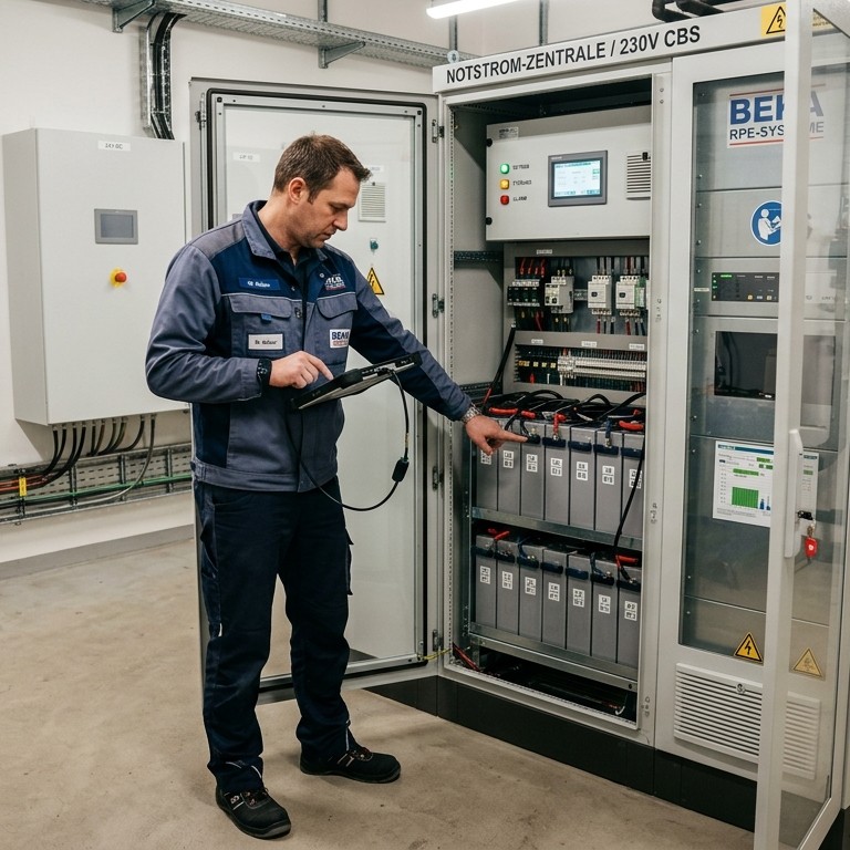 10_Blog_Wartung_Notstrom_Zentralbatterieanlage